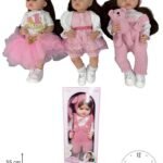 MUÑECA BEBÉ REAL INTERACTIVA CON ASESORIOS