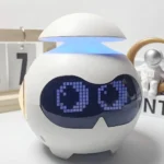 RELOJ DESPERTADOR CON LUCES LED