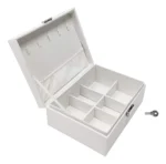 JOYERO TIPO CUERO CON LLAVE - Image 6