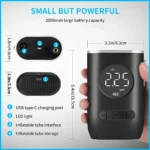 COMPRESOR DE AIRE DIGITAL PORTÁTIL - Image 3