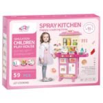 JUEGO DE COCINA PARA NIÑAS 82 PCS 90x61.5x29 CM - Image 2