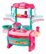 JUEGO DE COCINA PARA NIÑAS LUZ/SONIDO 30 PCS