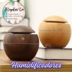 HUMIDIFADOR REDONDO BOLA MADERA FT-006A