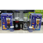 LICUADORA METALICA VASO VIDRIO