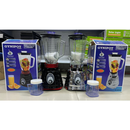 LICUADORA METALICA VASO VIDRIO